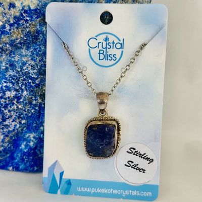 Tanzanite Rough Pendant