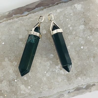 Bloodstone DT SS Pendant