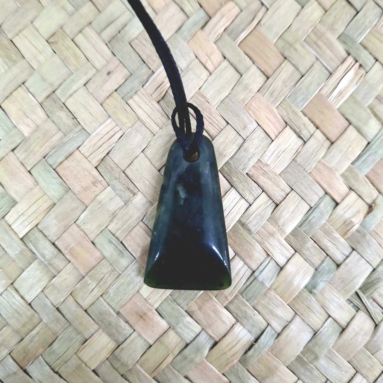 Greenstone Pendant 4cm