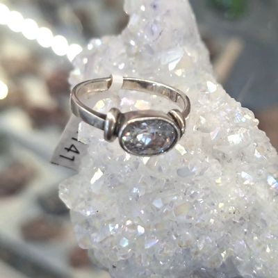 Cubic Zirconia ring sz US 7