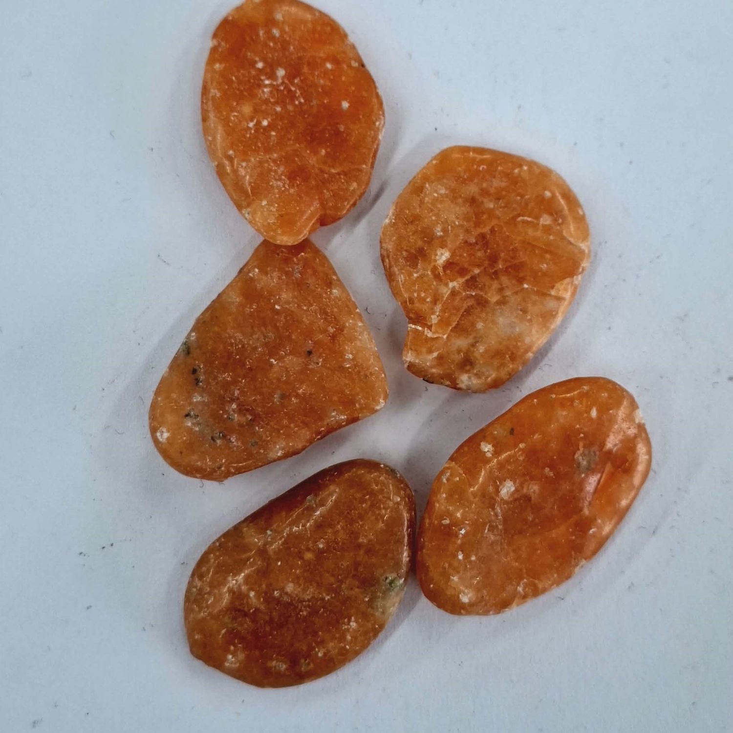 Calcite Orange Tumbled