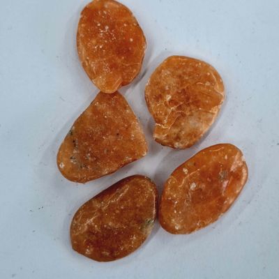 Calcite Orange Tumbled