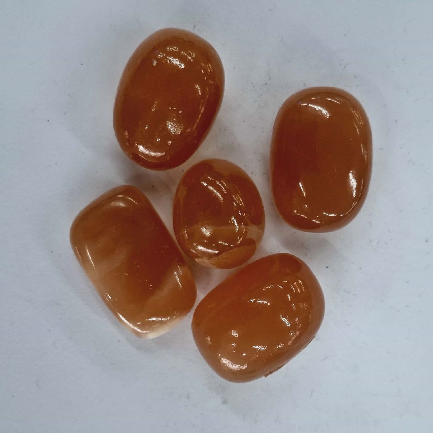 Honey Calcite Tumbled