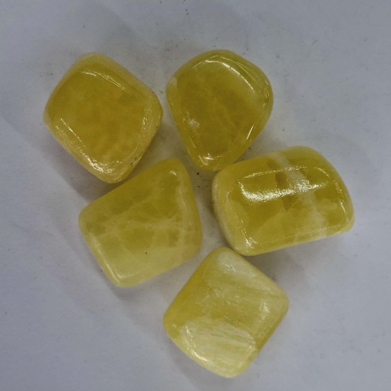 Lemon Calcite Tumbled