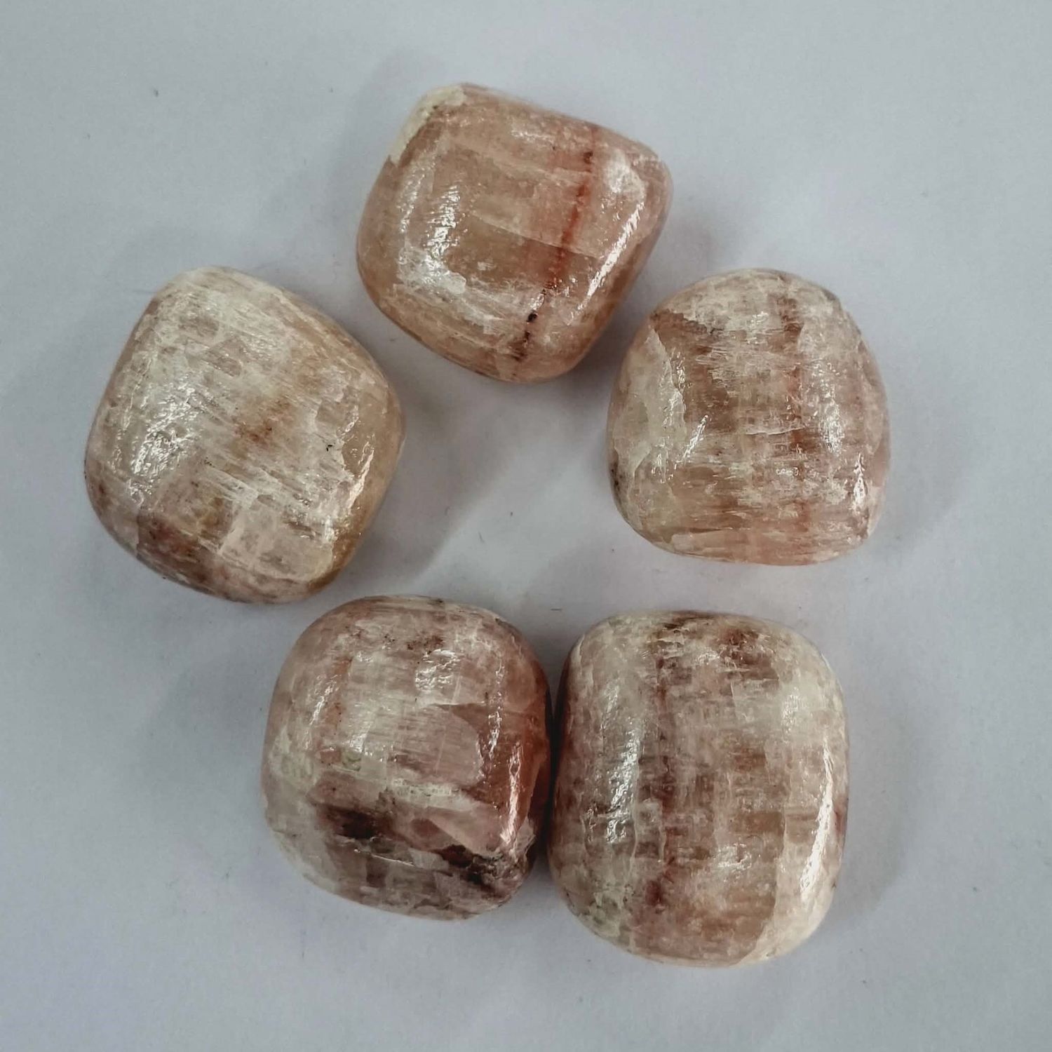 Rose Calcite Tumbled