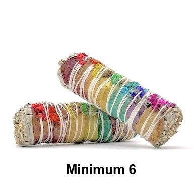 White Sage &amp; Rose Petal Smudge