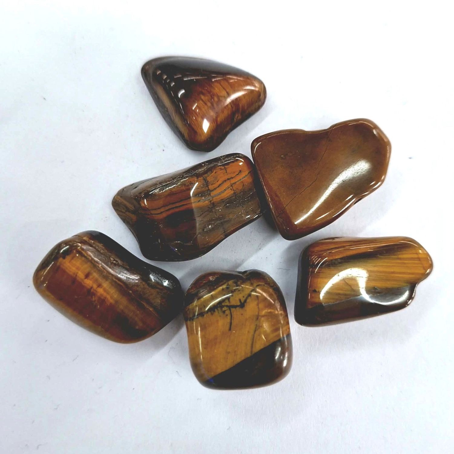 Tigers Eye Gold Tumbled