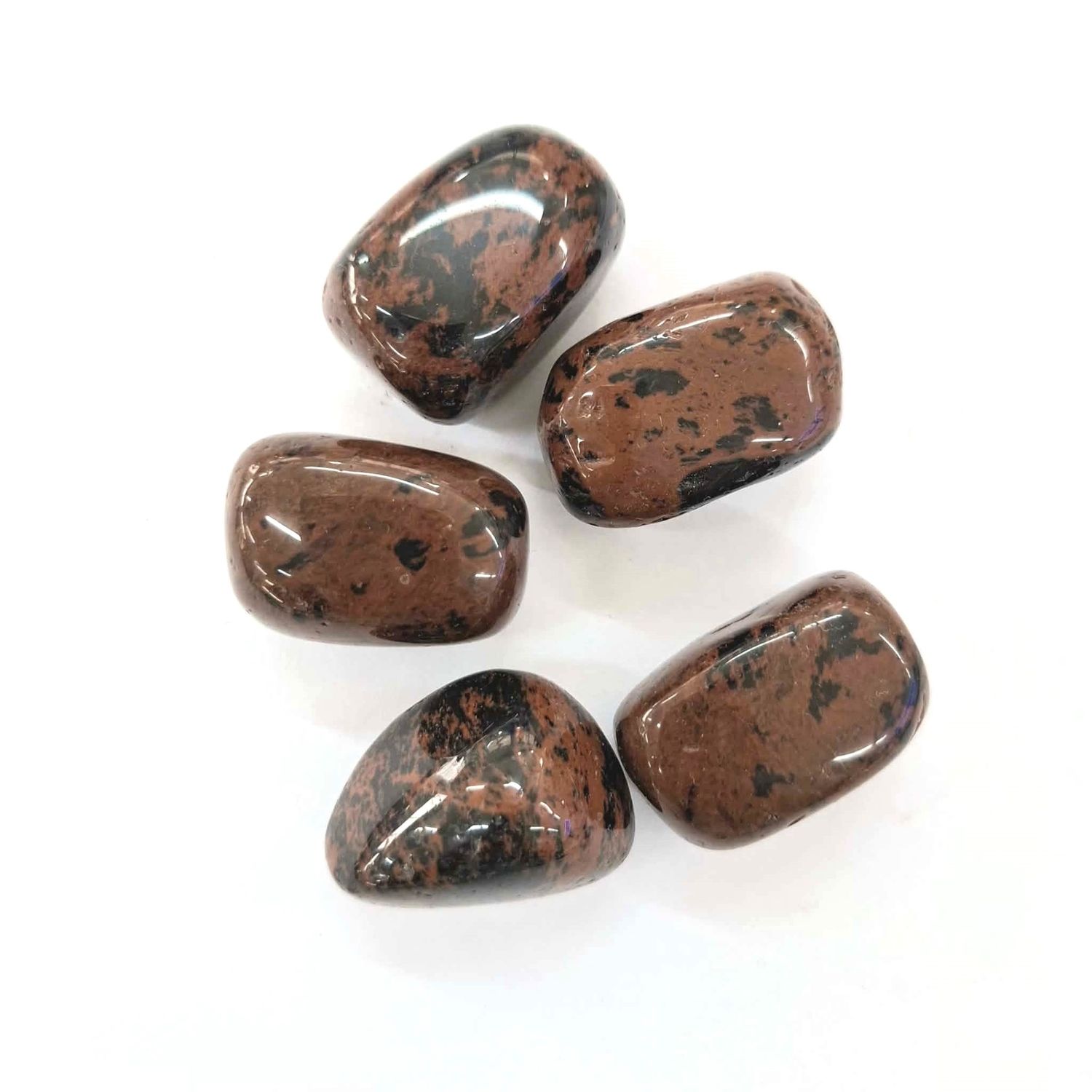 Obsidian Mahogany Tumbled