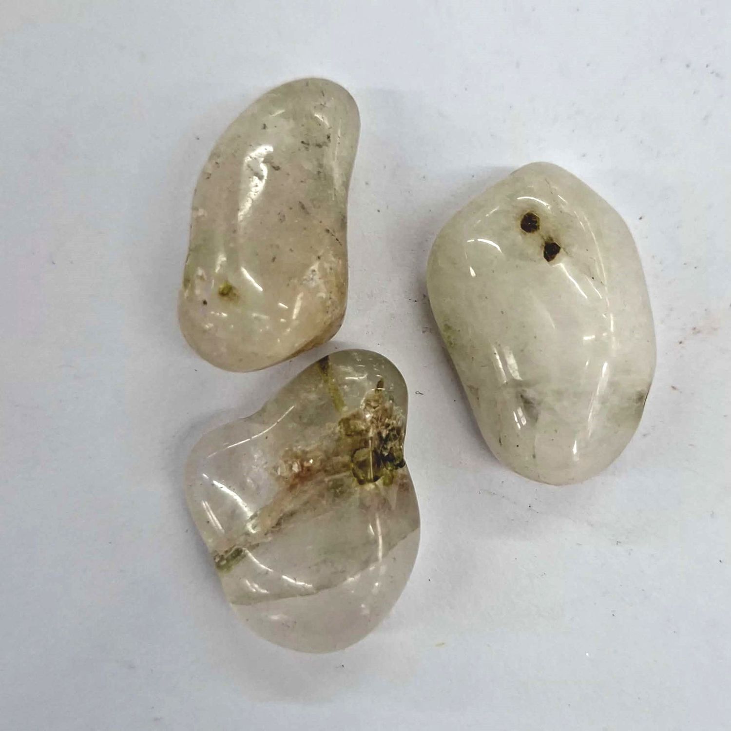 Green Tourmaline Tumbled