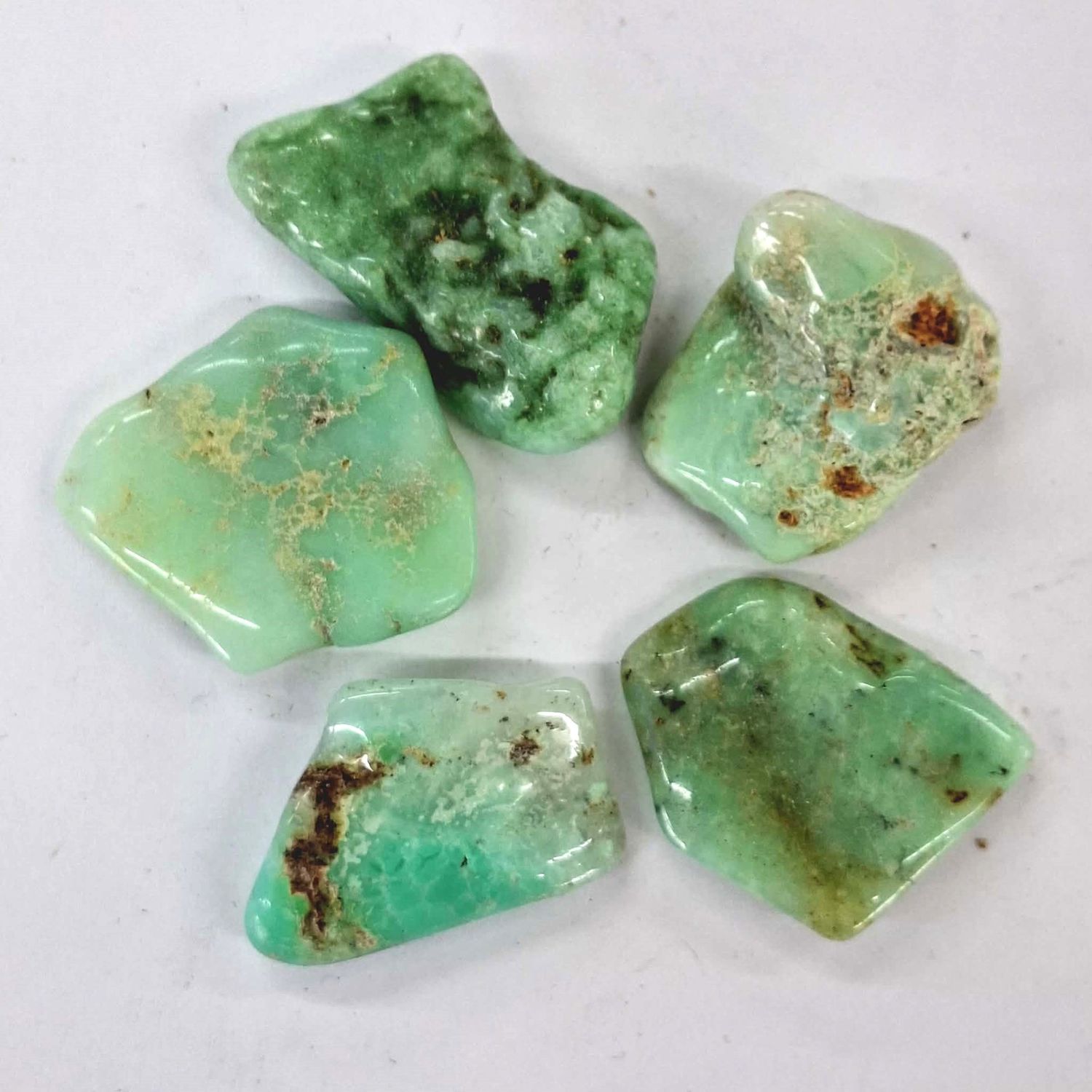 Chrysoprase Tumbled