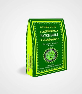 Ayurvedic BACKFLOW CONES – PATCHOULI