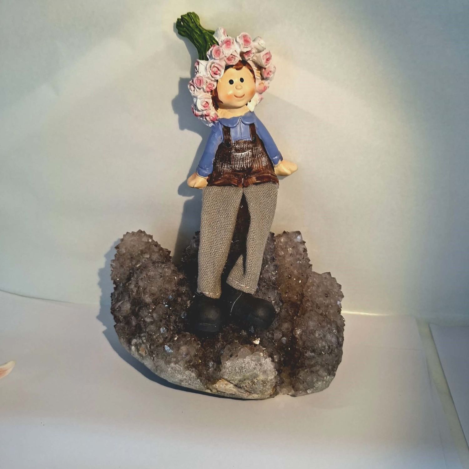 Rose Head Lady Sitter