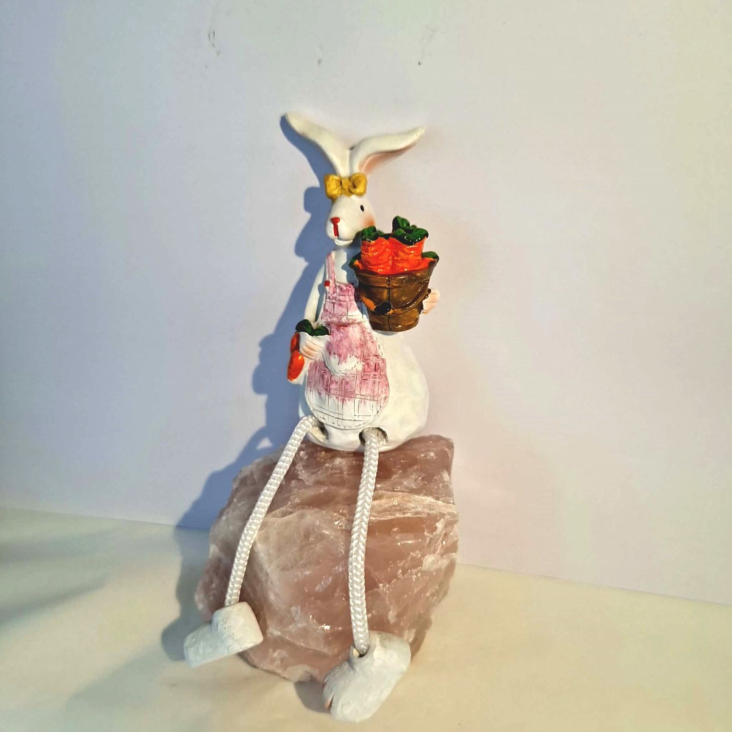 Shelf Sitter Pink Rabbit