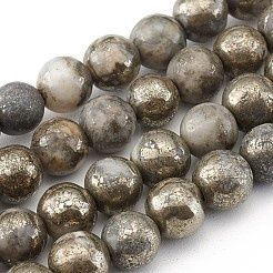 Beads 6mm Pyrite