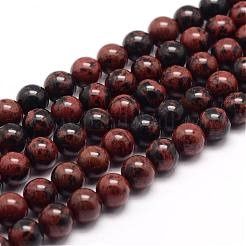 Beads 6mm Obsidian Mahogany