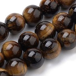 Beads 8mm Tigers Eye Gold
