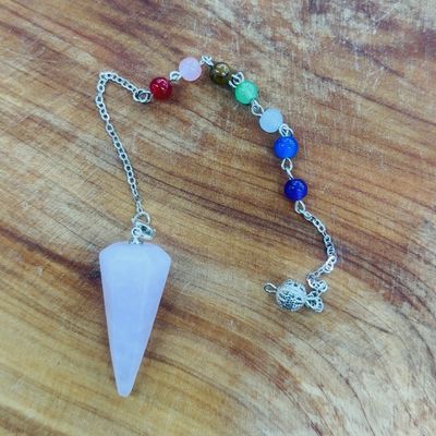 Rose Quartz Pendulum 2cm