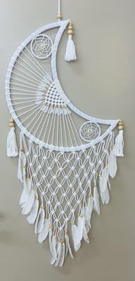 Moon Dream Catcher 50cm-White
