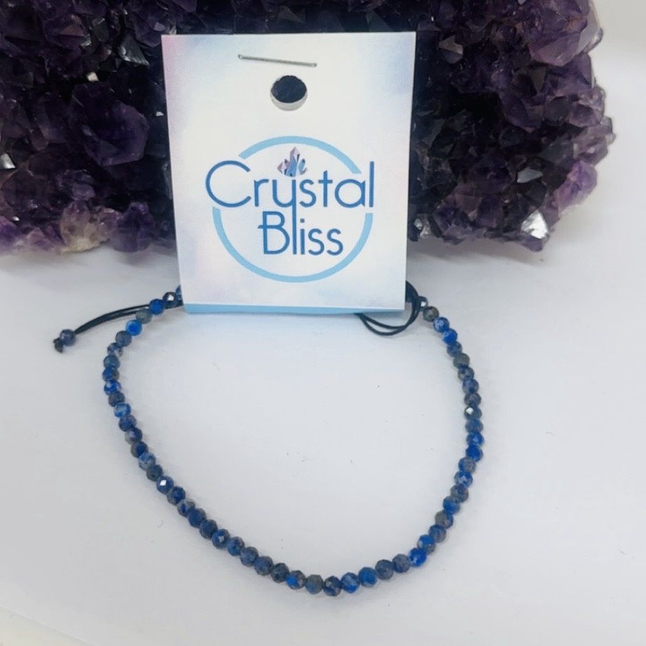 Lapis Lazuli Faceted Bracelet