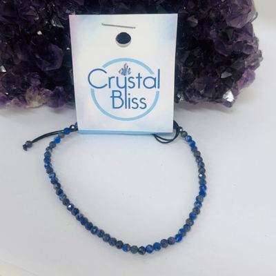 Lapis Lazuli Faceted Bracelet