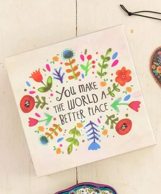 World A better place happy box