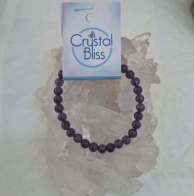 Amethyst Bracelet 6mm