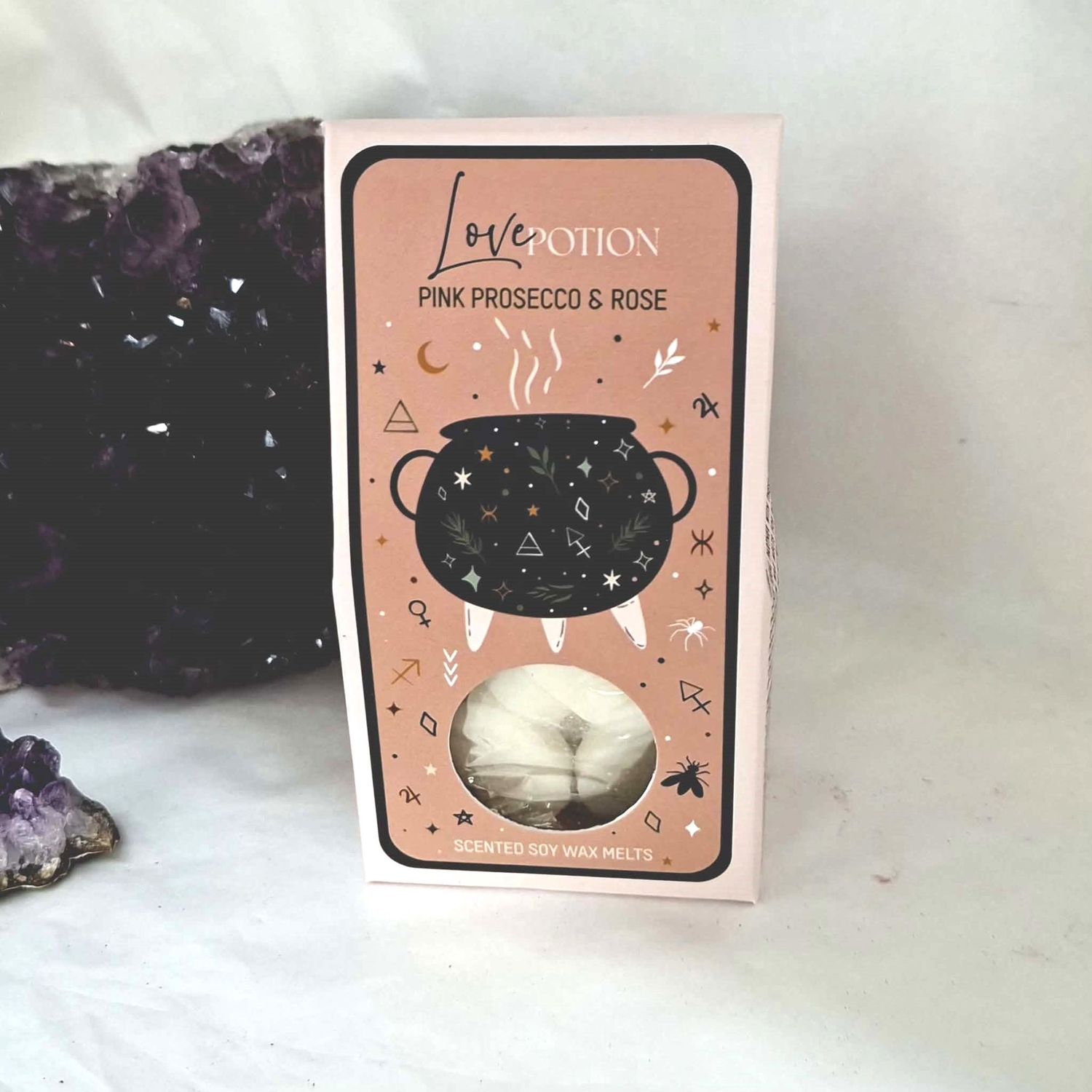 Soy Wax Melts Pink Prosecco &amp; Rose