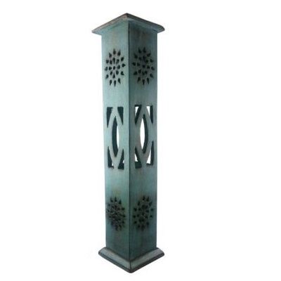Teal Incense Tower