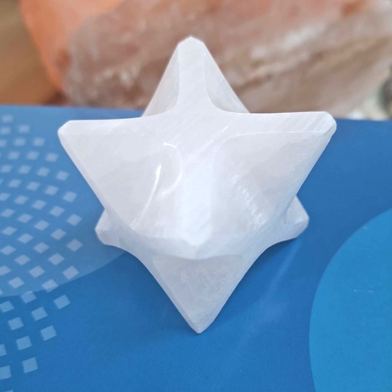 Selenite Merkaba