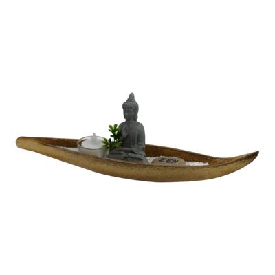 Zen Garden with Buddha