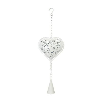 Heart White single hanging