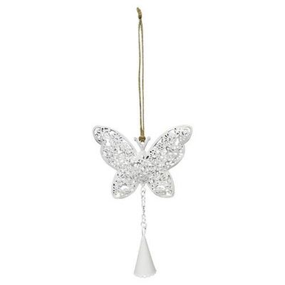 Butterfly white hanging