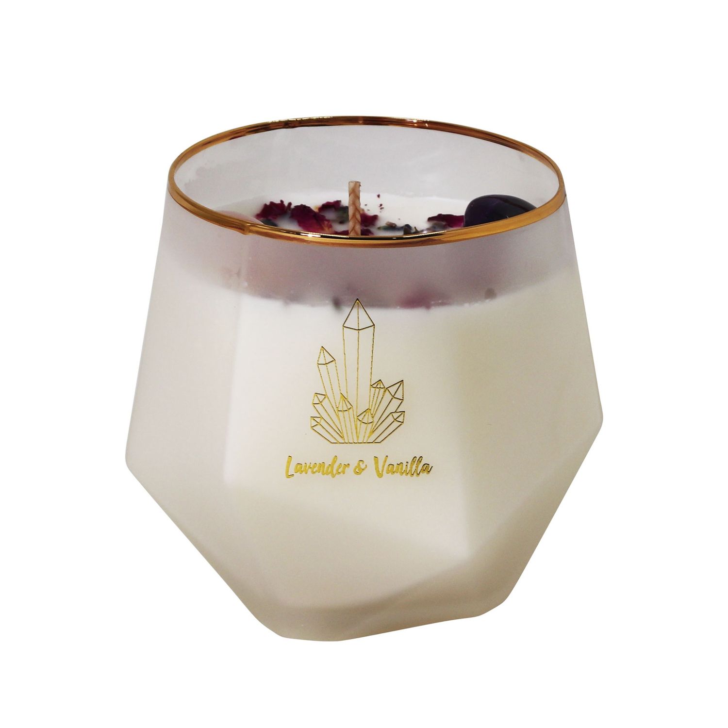 Lavendar &amp; Vanilla Scented Candle