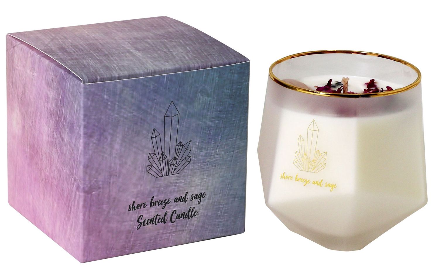 Shore Breeze &amp; Sage Scented Candle