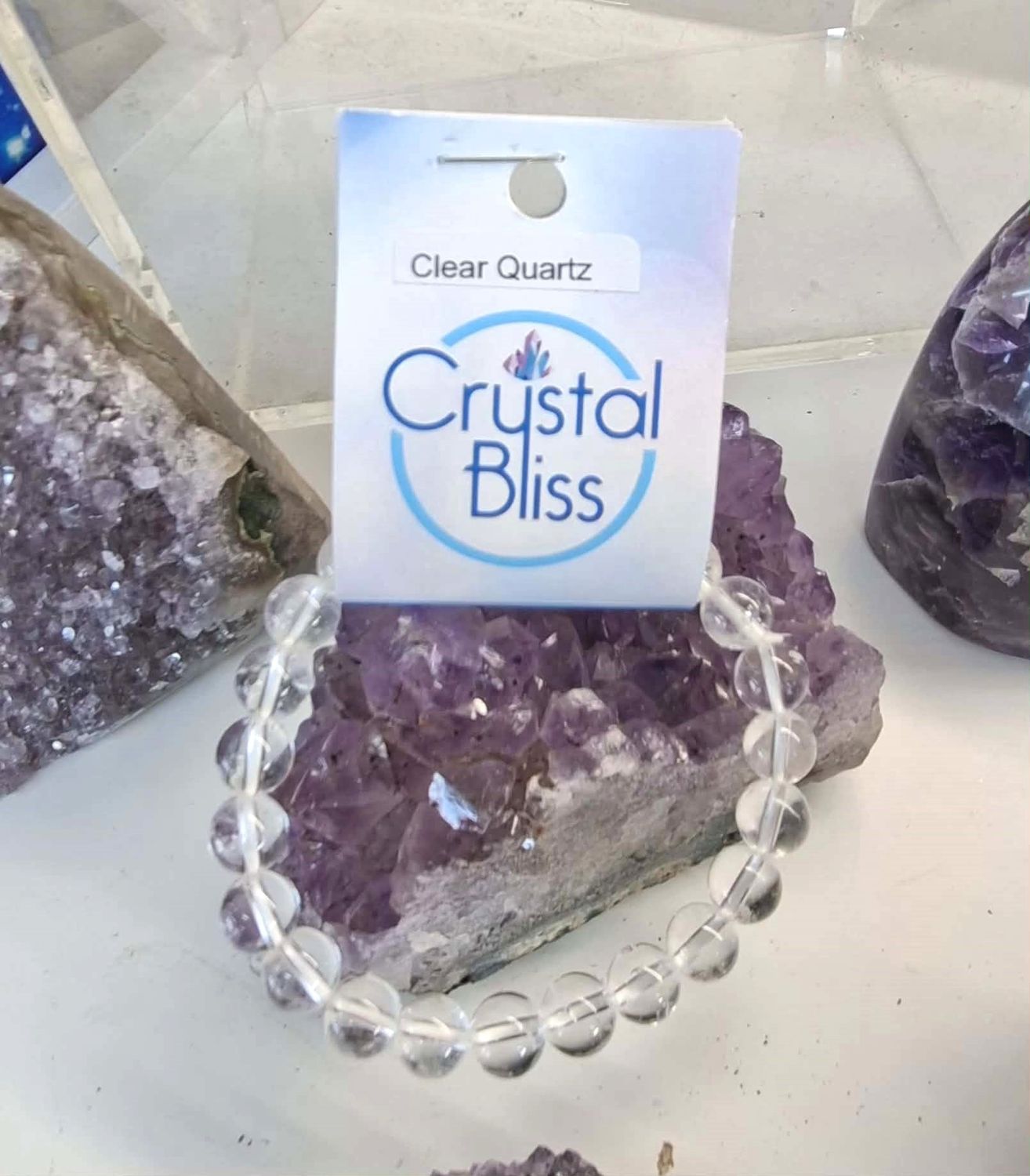 Clear Quartz Bracelet 6mm