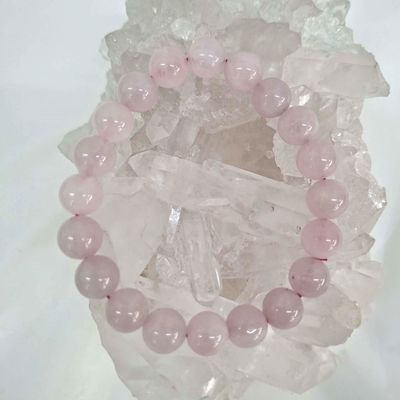 Rose Quartz Bracelet 10mm
