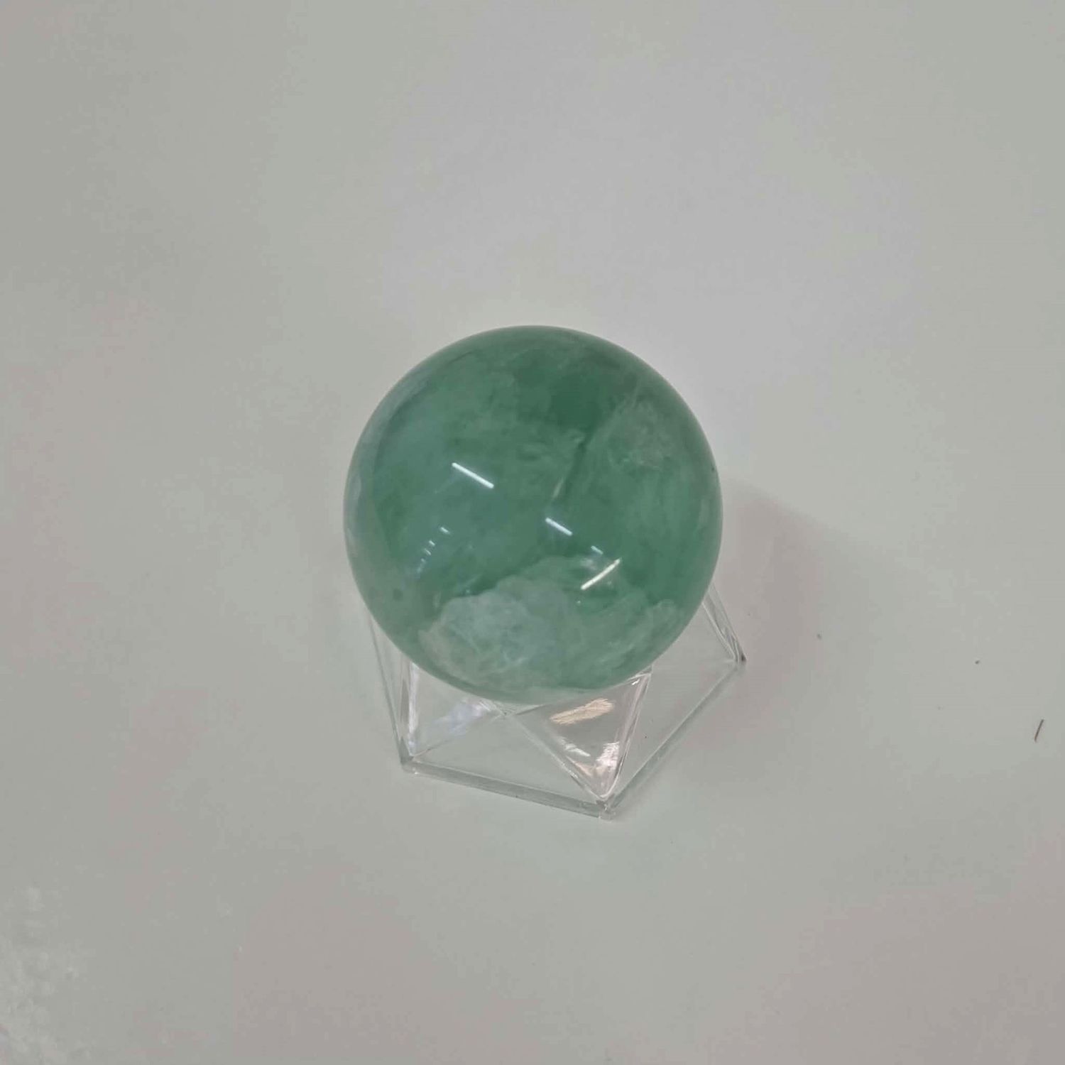 Fluorite Green Sphere Med