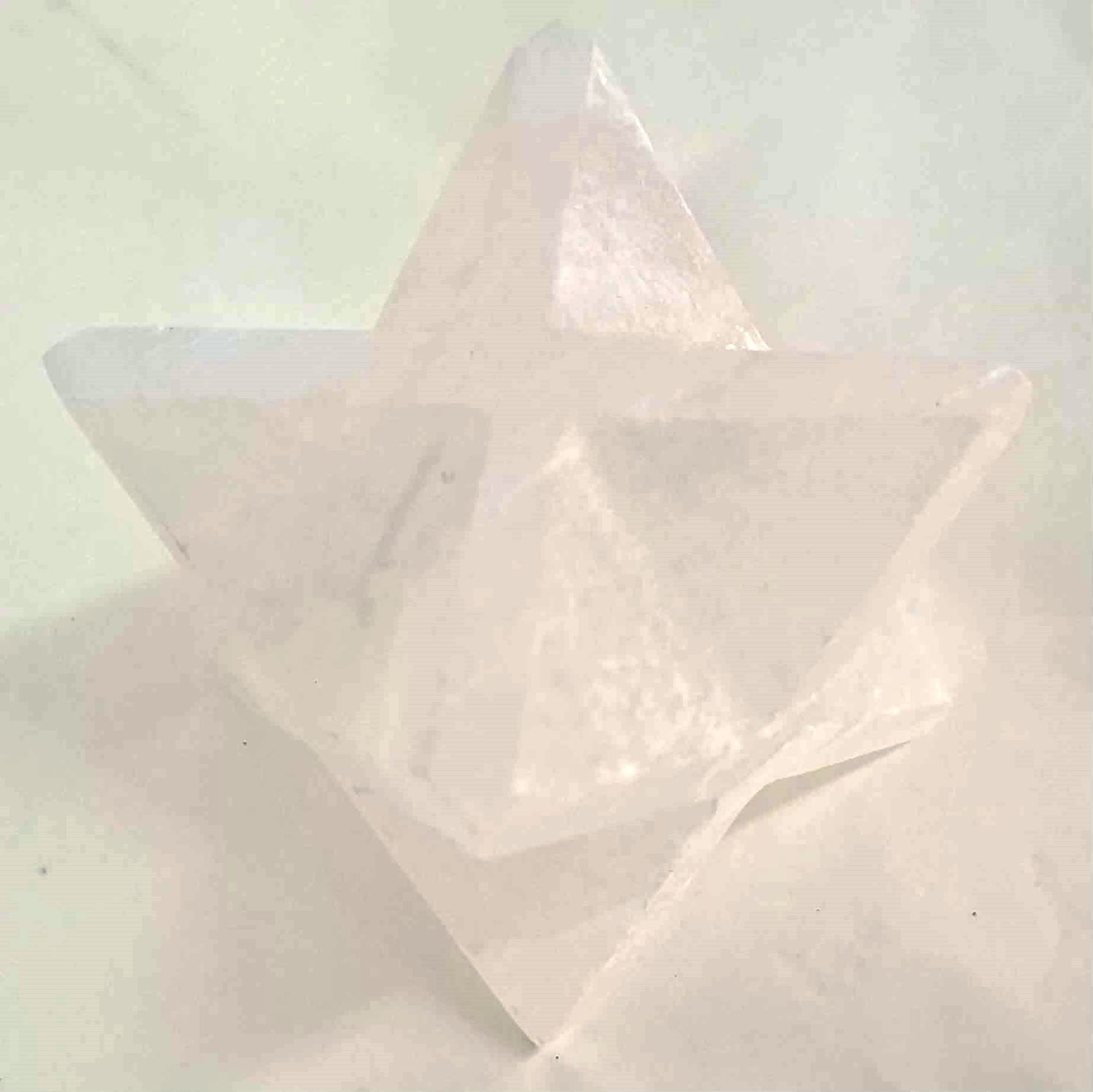 Selenite Merkaba Large