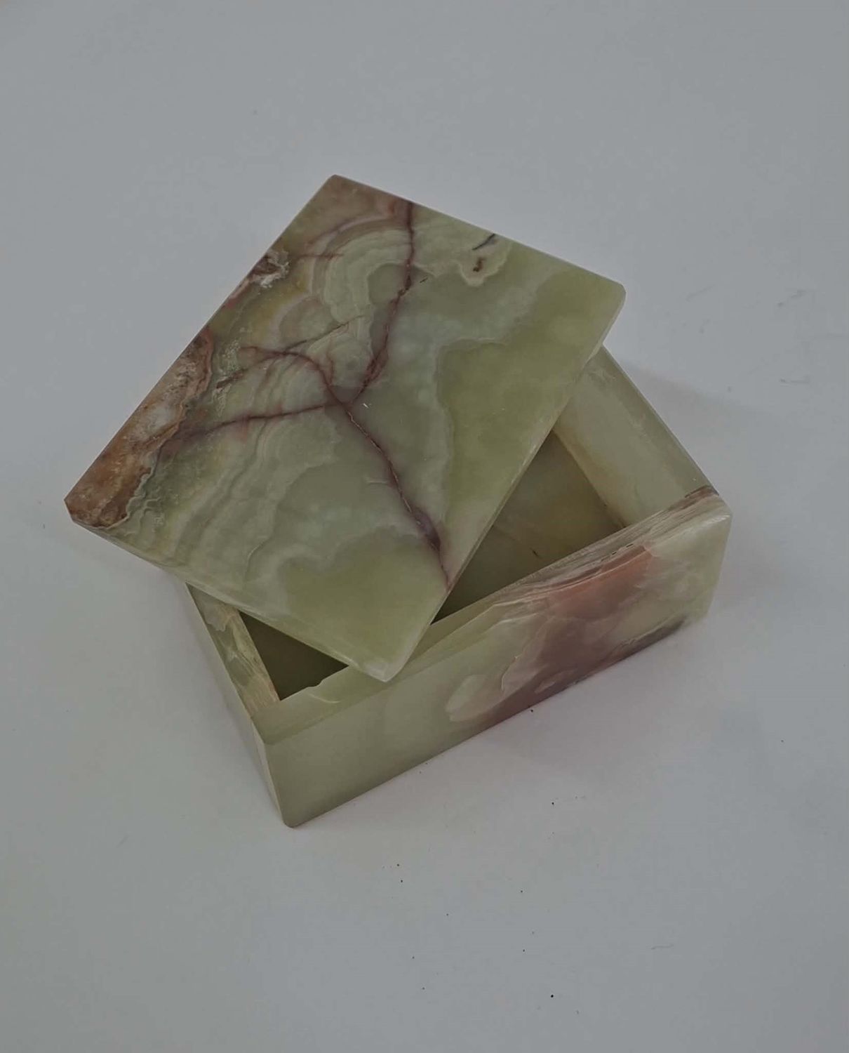 Banded Calcite Box L