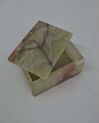 Banded Calcite Box L