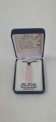 Rose Quartz Patu