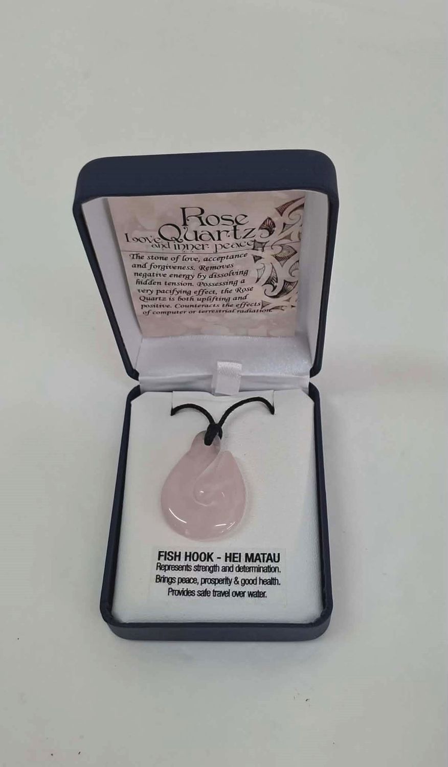 Rose Quartz Fish Hook