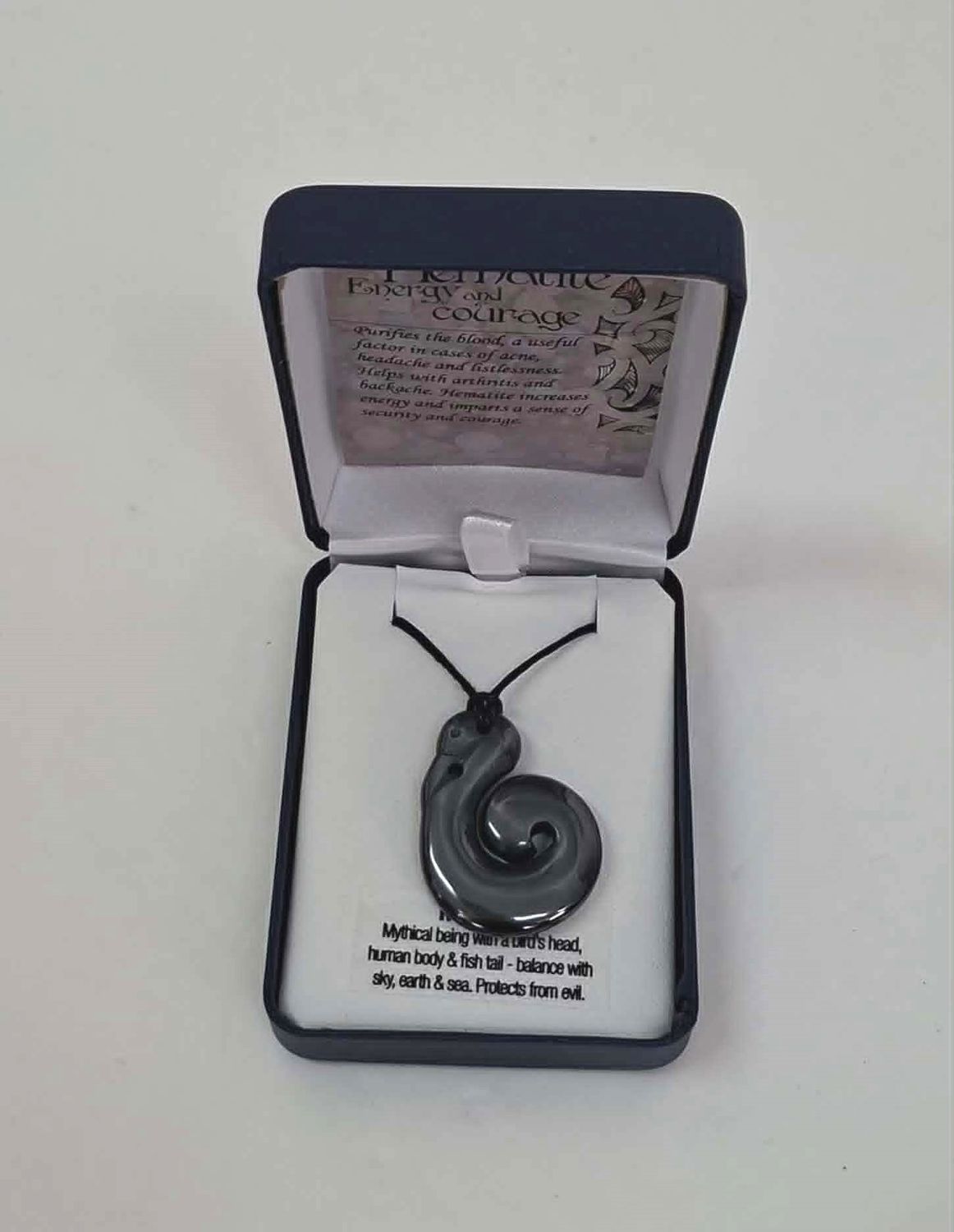 Hematite Fish hook 2
