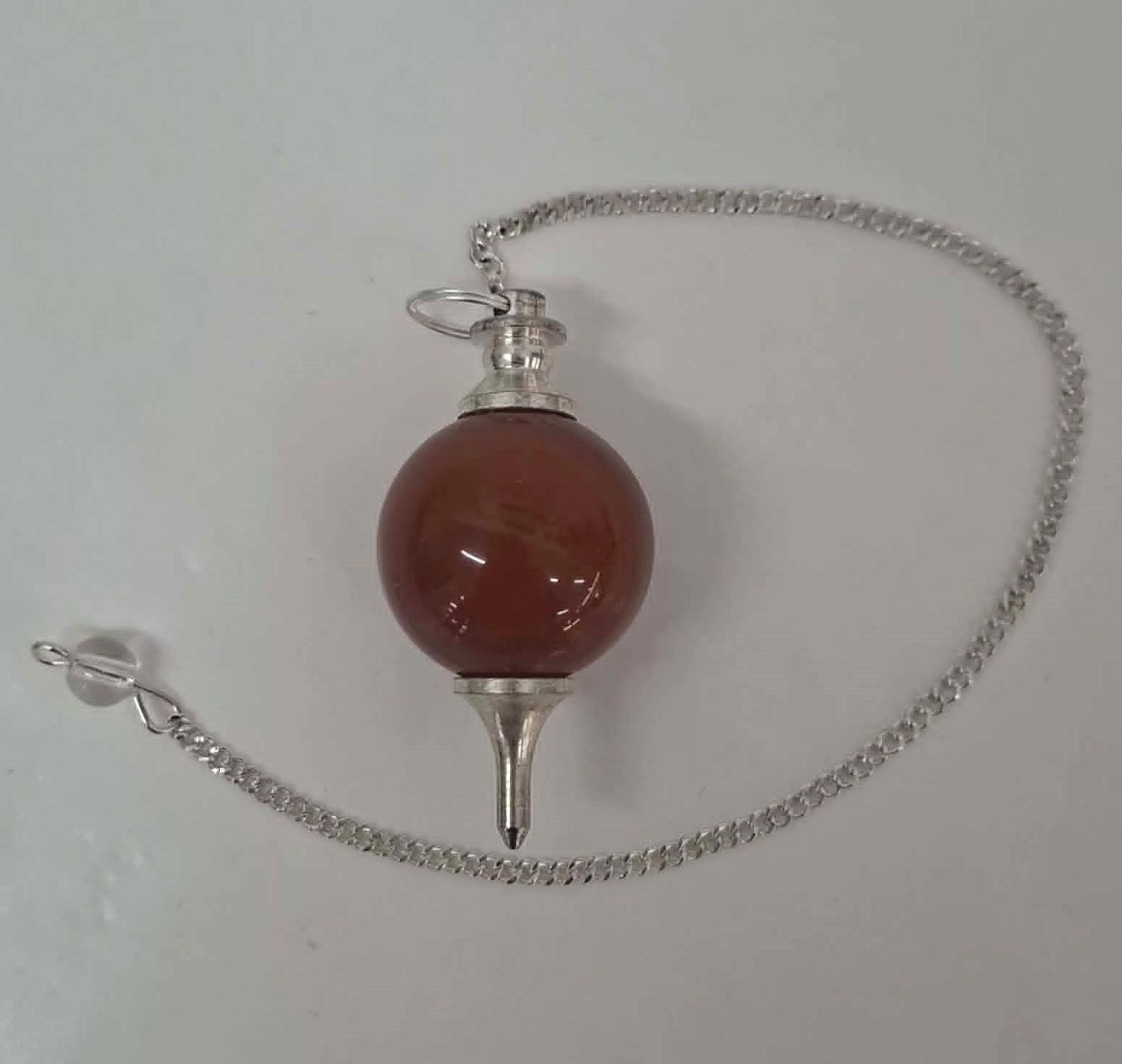 Carnelian Round Pendulum