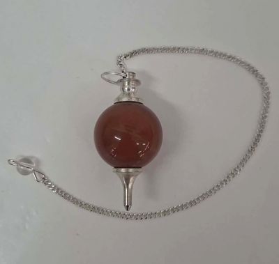 Carnelian Round Pendulum