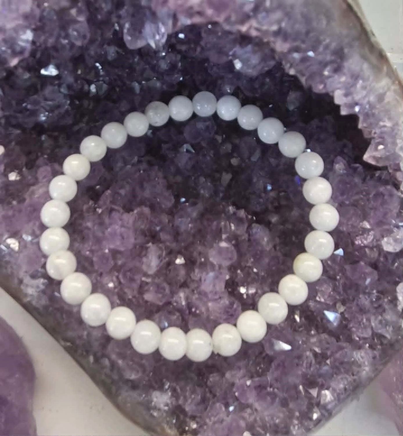 Moonstone Bracelet 6mm