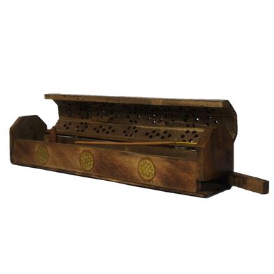Flower of Life Box Incense Holder