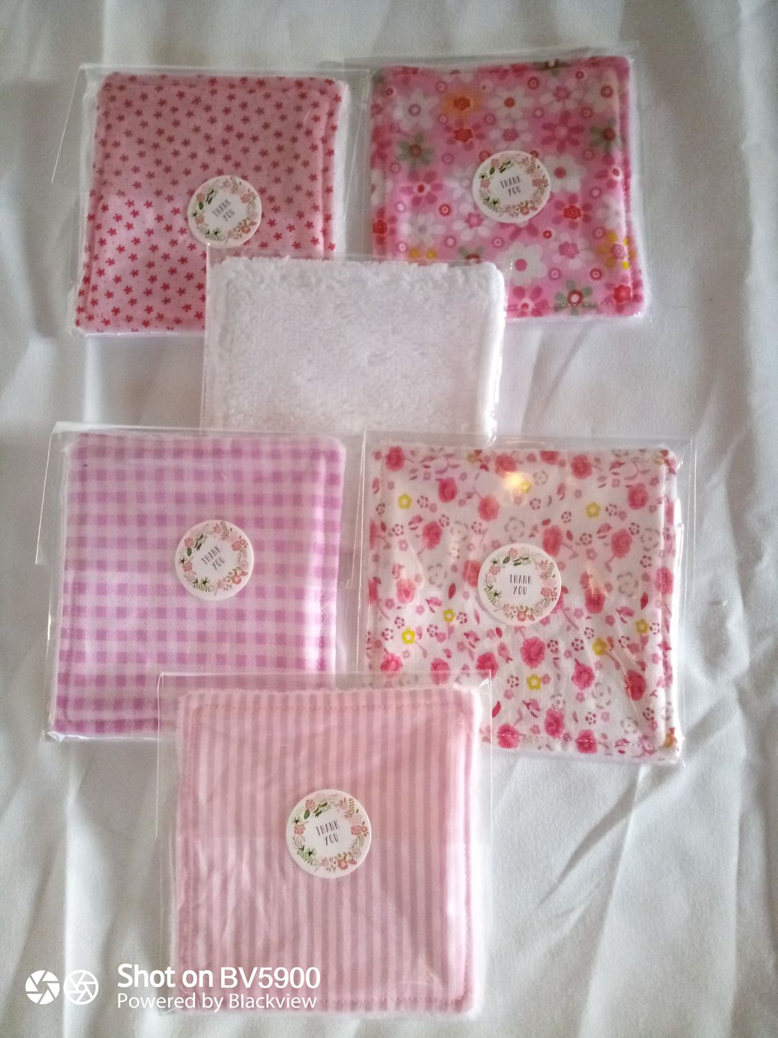 Lingettes démaquillantes (rose)