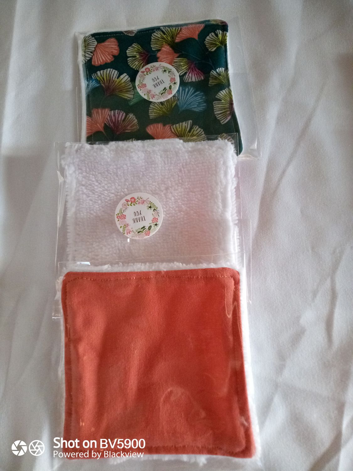 Lingettes démaquillantes ( corail)