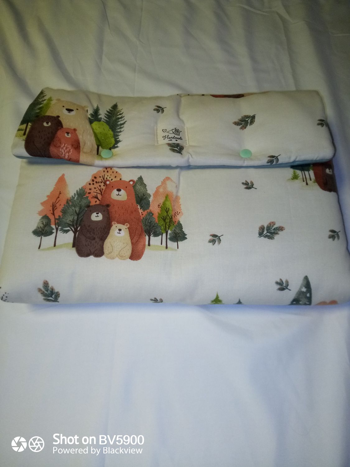 Matelas nomade à langer ( animaux de la forêt)